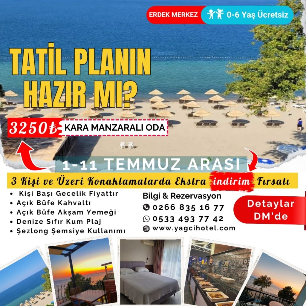 Erdek Merkez Otelleri Erdek Otel Fiyatları